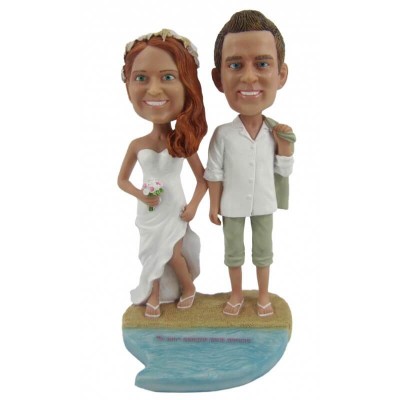 Figurine "Mariage au bord de mer"