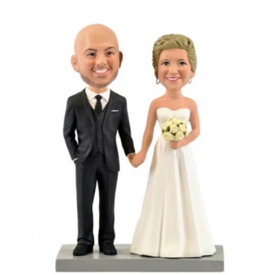 Figurine "Custom wedding cake topper"