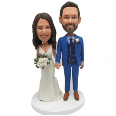 Figurine copy of Custom Cake Toppers "Bohème"