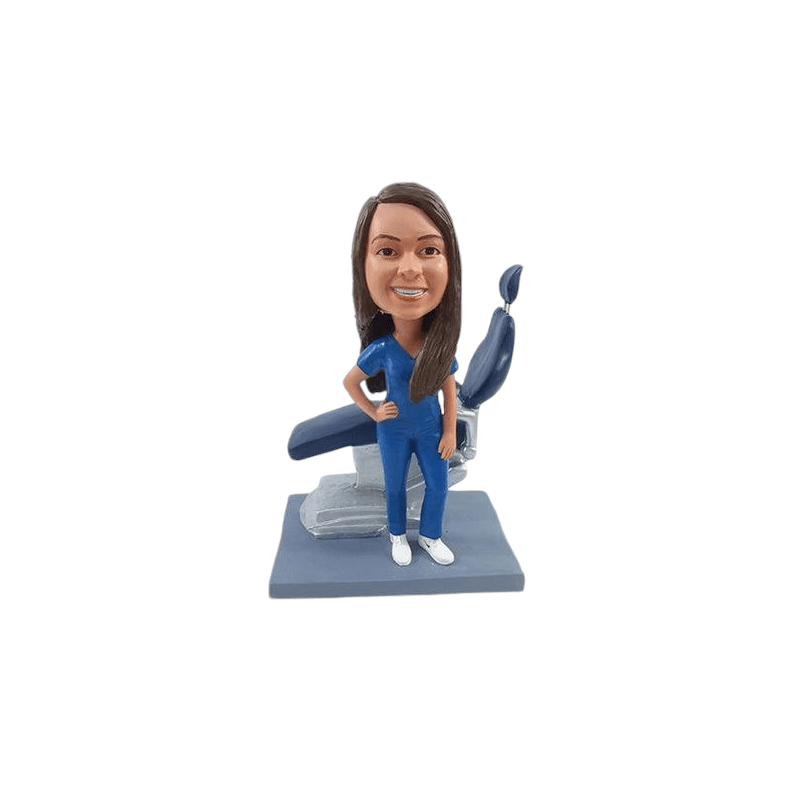 copy of Custom Bobblehead Figurine Female Pharmacist