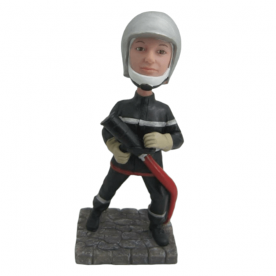 Figurine "Firefighter with his spear"