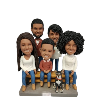 Figurine "En famille"