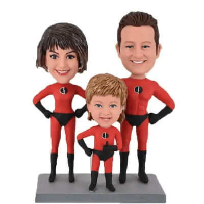 Figurine " Super Famille"