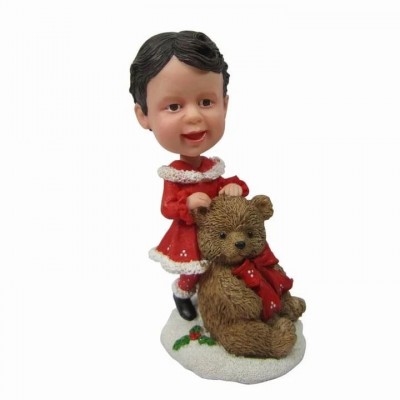 Figurine "Avec mon doudou"