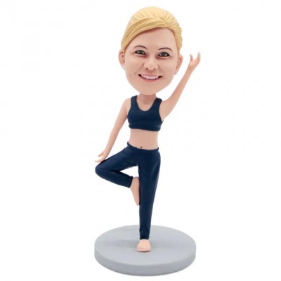 Figurine "J'aime le Yoga"