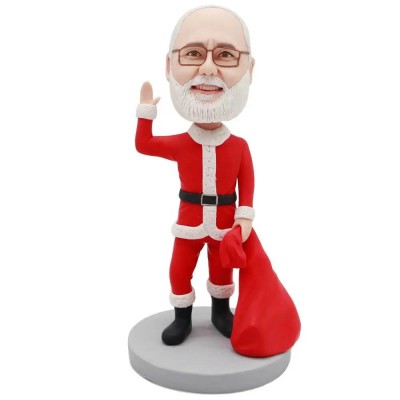 Figurine "Papy en Père Noel"