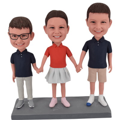 Figurine "3 Enfants"