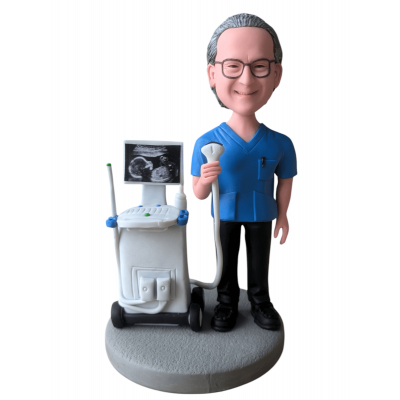 Figurine "Médecin radiologue"