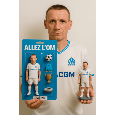 Figurine Ma Vraie Figurine Starter Pack "ALLEZ MARSEILLE" (Visuel fiche produit)