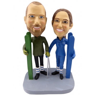 Figurine "We love ski"