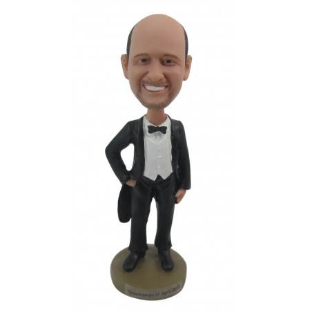 Custom figurine waiter - Gift item - Pikollo