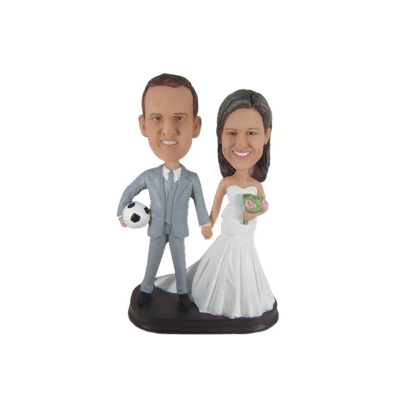 Figurine Personnalisee Mariage Humoristique Pour Votre Piece Montee Pikollo